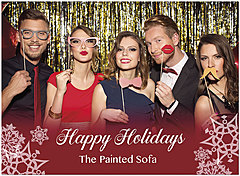 Decorative Photo Name Card D1555U